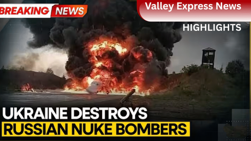 Ukrainian drone attack